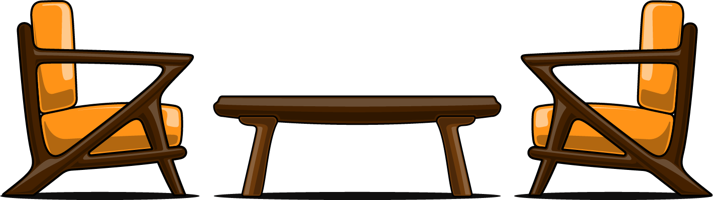 Chairs and table